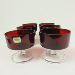 60s Luminarc champagne bowls