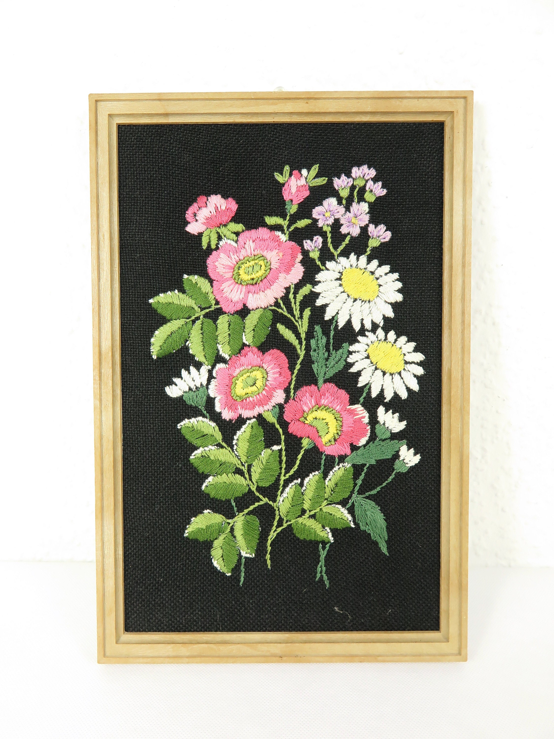 70年代の刺繍絵 #13771 - Etsy 日本