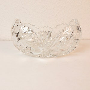 60s bowl lead crystal