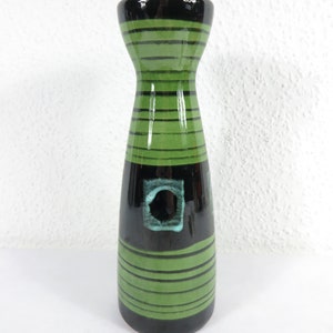 70s Vase Ceramic Green