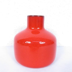 80s vase orange Bauscher and willow