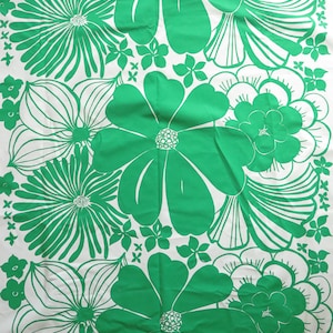 70s cotton fabric per meter