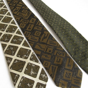 70&#39;s neckties
