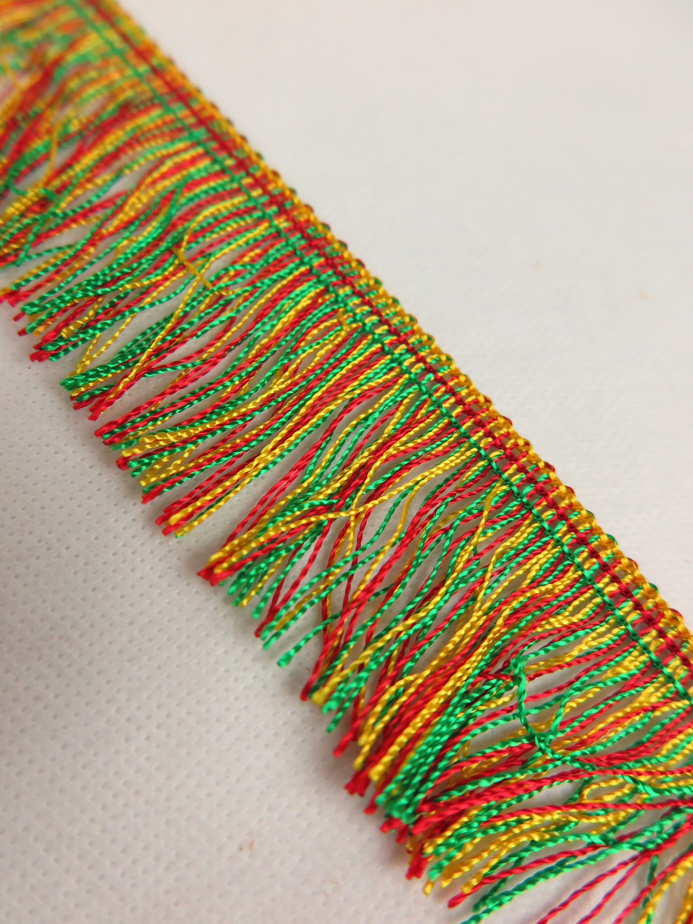 70s Border, Fringe Braid, Fringe Ribbon, Braid per Meter - Etsy