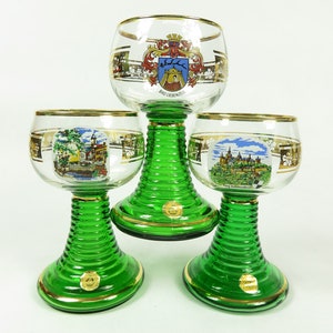70s wine glasses city views