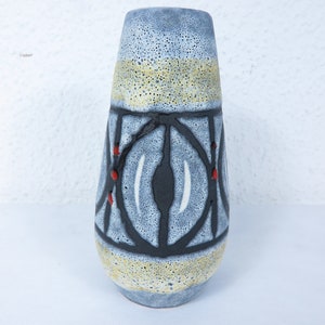 60s vase ceramic, artist vase