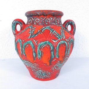70s vase, ceramic, Dümler and Breiden ceramics