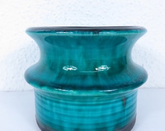 60s planter Jasba turquoise