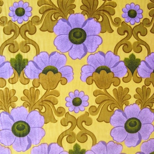 70s velvet fabric per meter