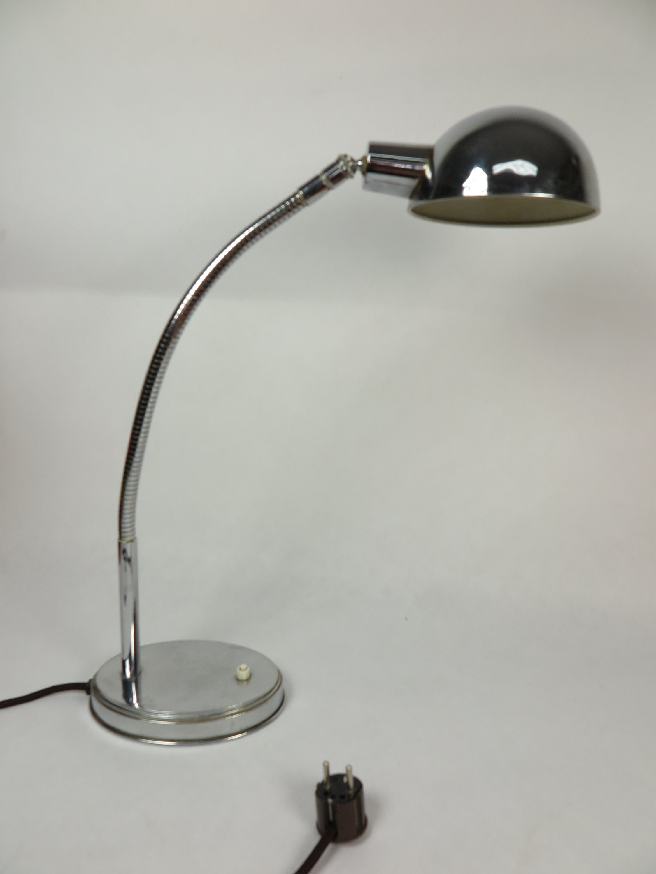 ArtDeco Chrome Desk Lamp 12538 Lighting Lamps