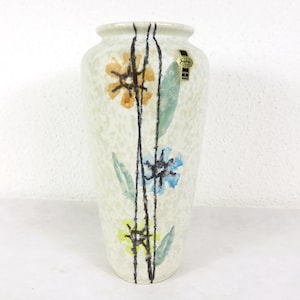 50s floor vase Jasba ceramic