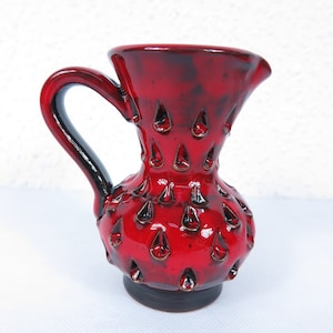 Mini vaso anni '70 firmato, Bitossi Italia, modello Fragola #14233