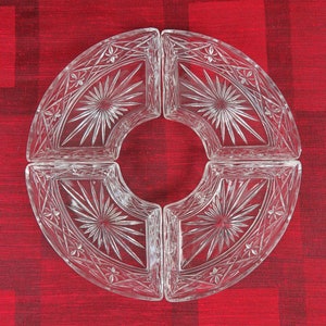60s bowls crystal glass