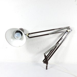 60s workshop table lamp, Swedish design