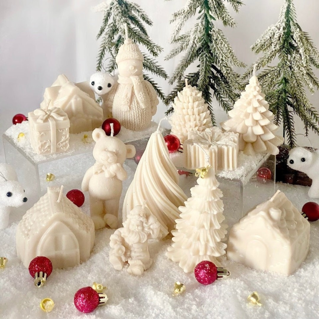 Christmas Candles Christmas Décor Soy Candle Christmas Etsy UK