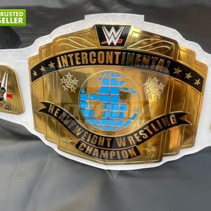 World Heavy Weight wrestling Championship Tittle Belt White Strap 2MM I 4MM