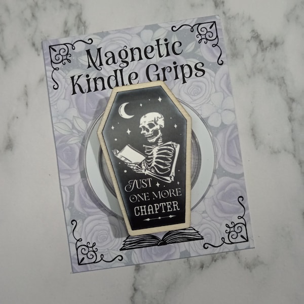 E-reader Phone Grip - One More Chapter - Reading Themed Bookish Gift