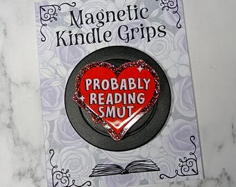 Magnetic E-reader Phone Grip - Smut Reading Themed Bookish Gift