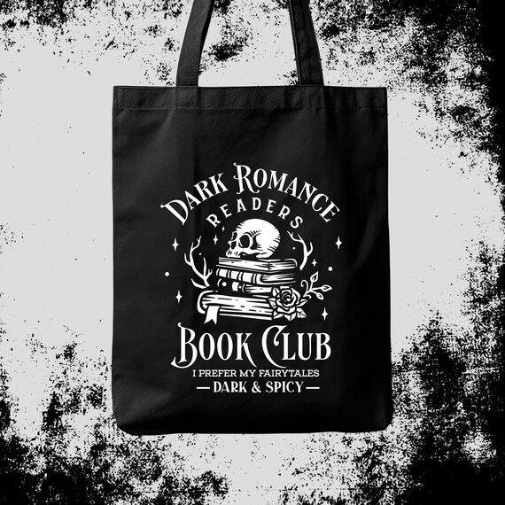 Dark Romance Readers Tote Bag - 40cm - Black
