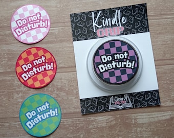 Magnetic E-reader Phone Grip - Do Not Disturb!