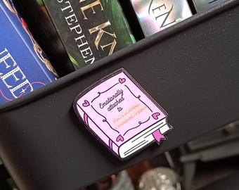 Emotionally Attached to Fictional Characters - Fridge Magnet , Literary Gifts