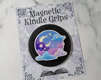 Magnetic E-reader Phone Grip - Fantasy Reading Themed Bookish Gift