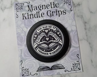 E-reader Phone Grip - Dark Romance Reader Themed Bookish Gift