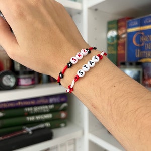 Kpop Stray Kids Stay Flower Rocailles Bracelet | lilacflowersshop