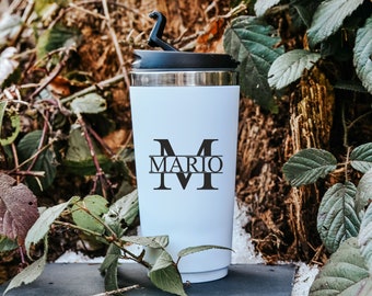 Monogram | Printed Coffee to go Mug #2