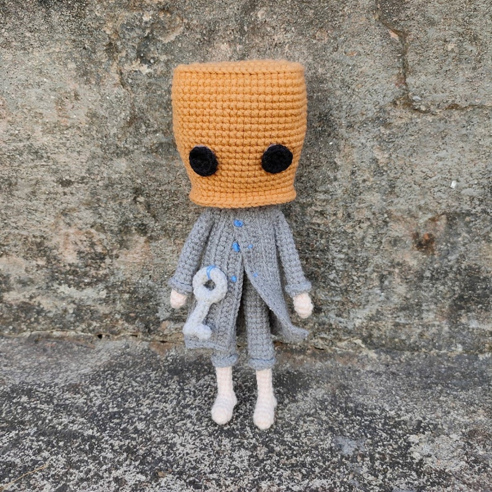 Little Nightmares Inspired Doll Crochet Little Nightmares Etsy