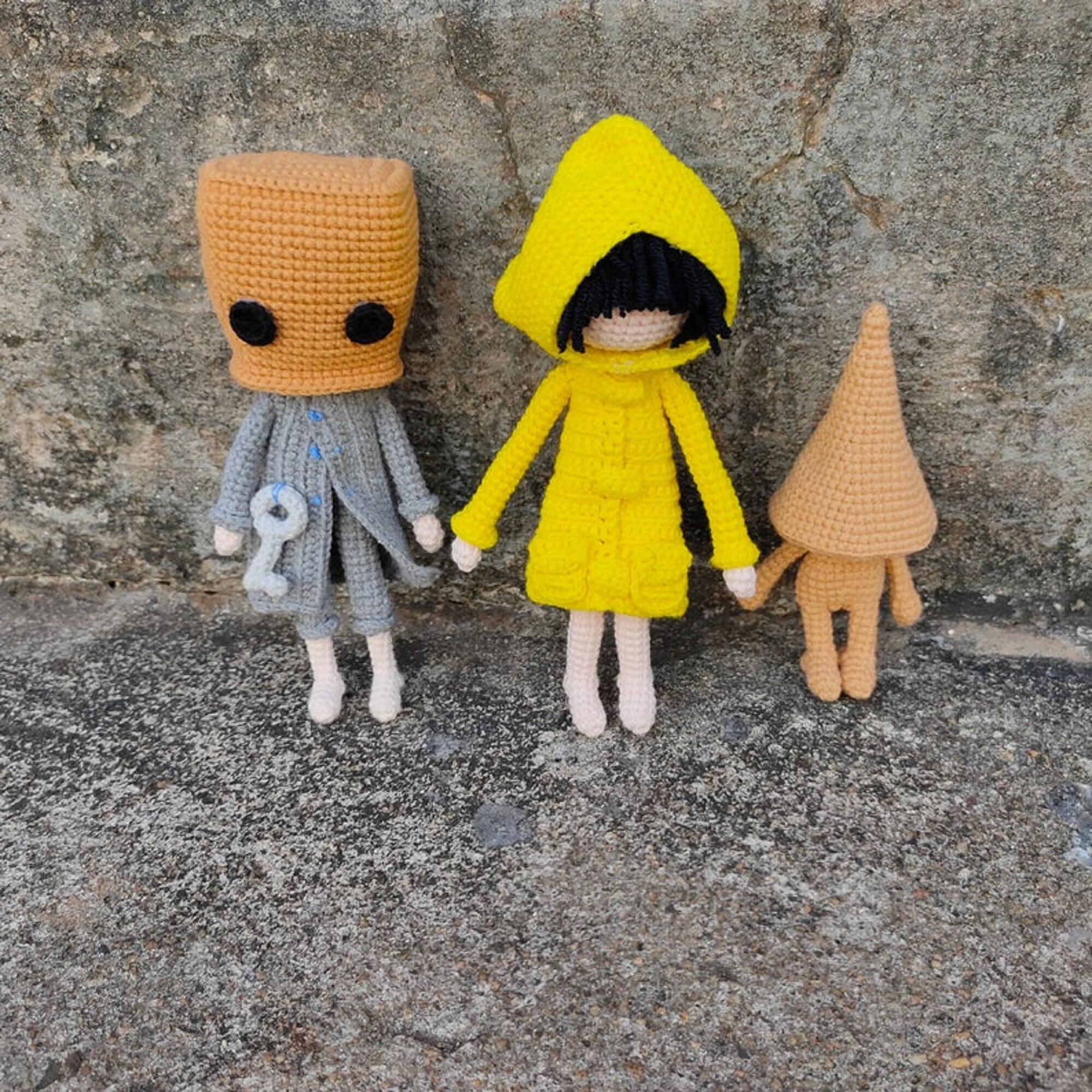 Little Nightmares Inspired Doll Crochet Little Nightmares Etsy