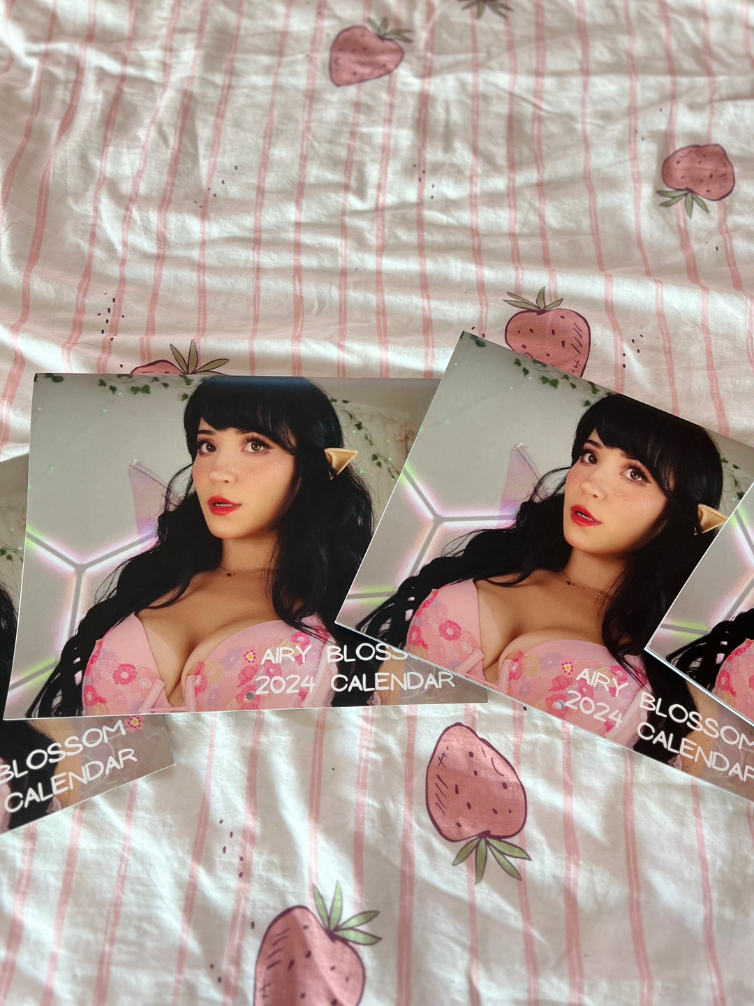 Airy Blossom 2024 Calendar Etsy