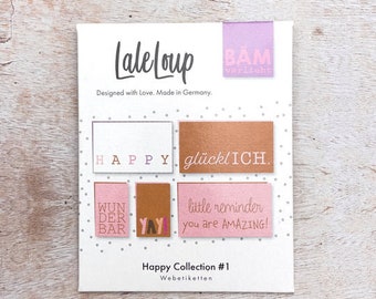 LaleLoup Happy Collection #1 - 6 Webetiketten