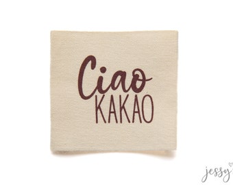 Jessy Sewing Baumwolllabel "Ciao Kakao"  - 3er Set