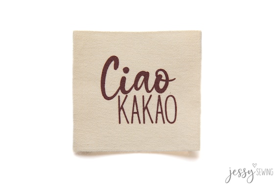 Jessy Sewing Baumwolllabel "Ciao Kakao"  - 3er Set