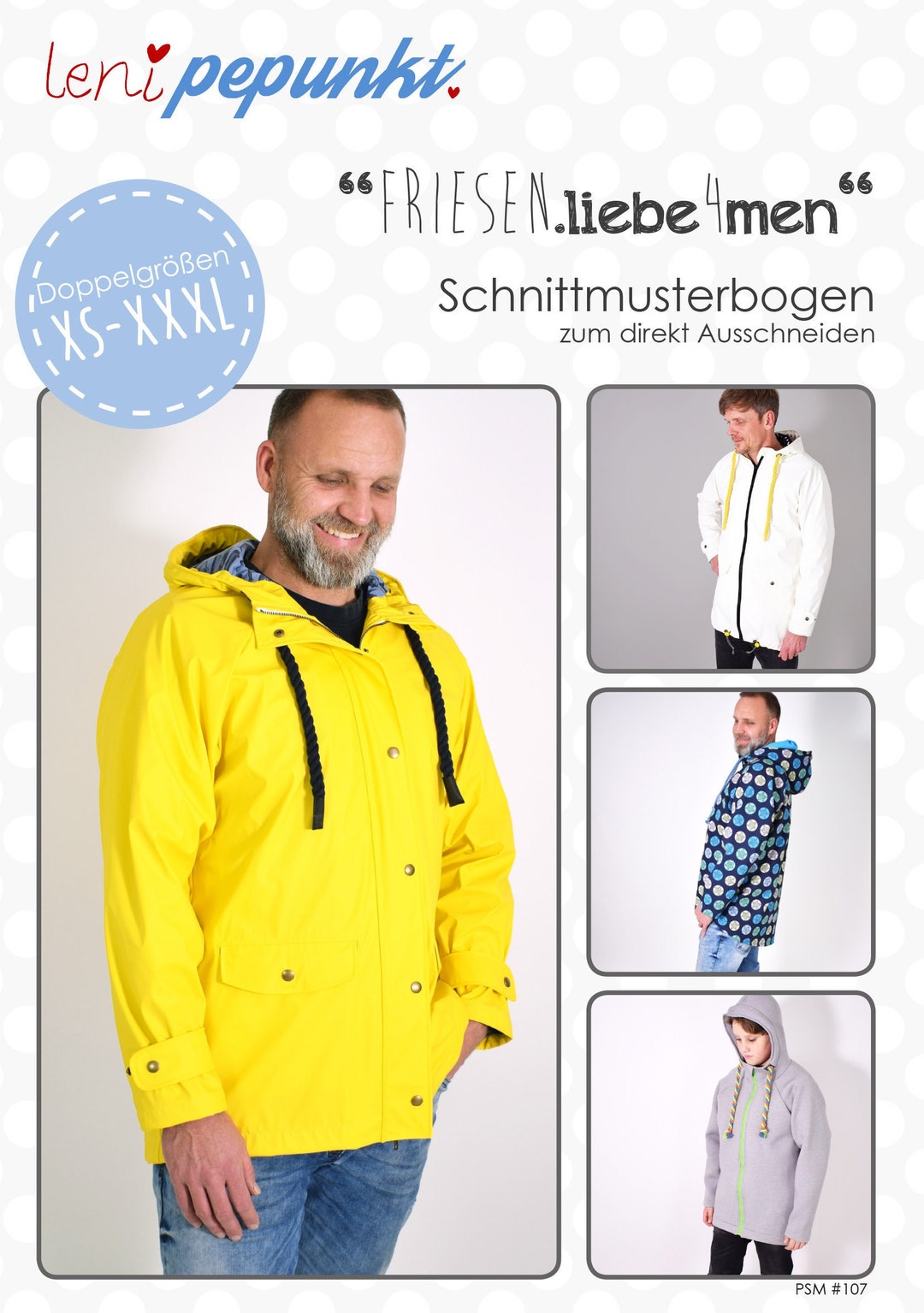 Papierschnittmuster von leni XS