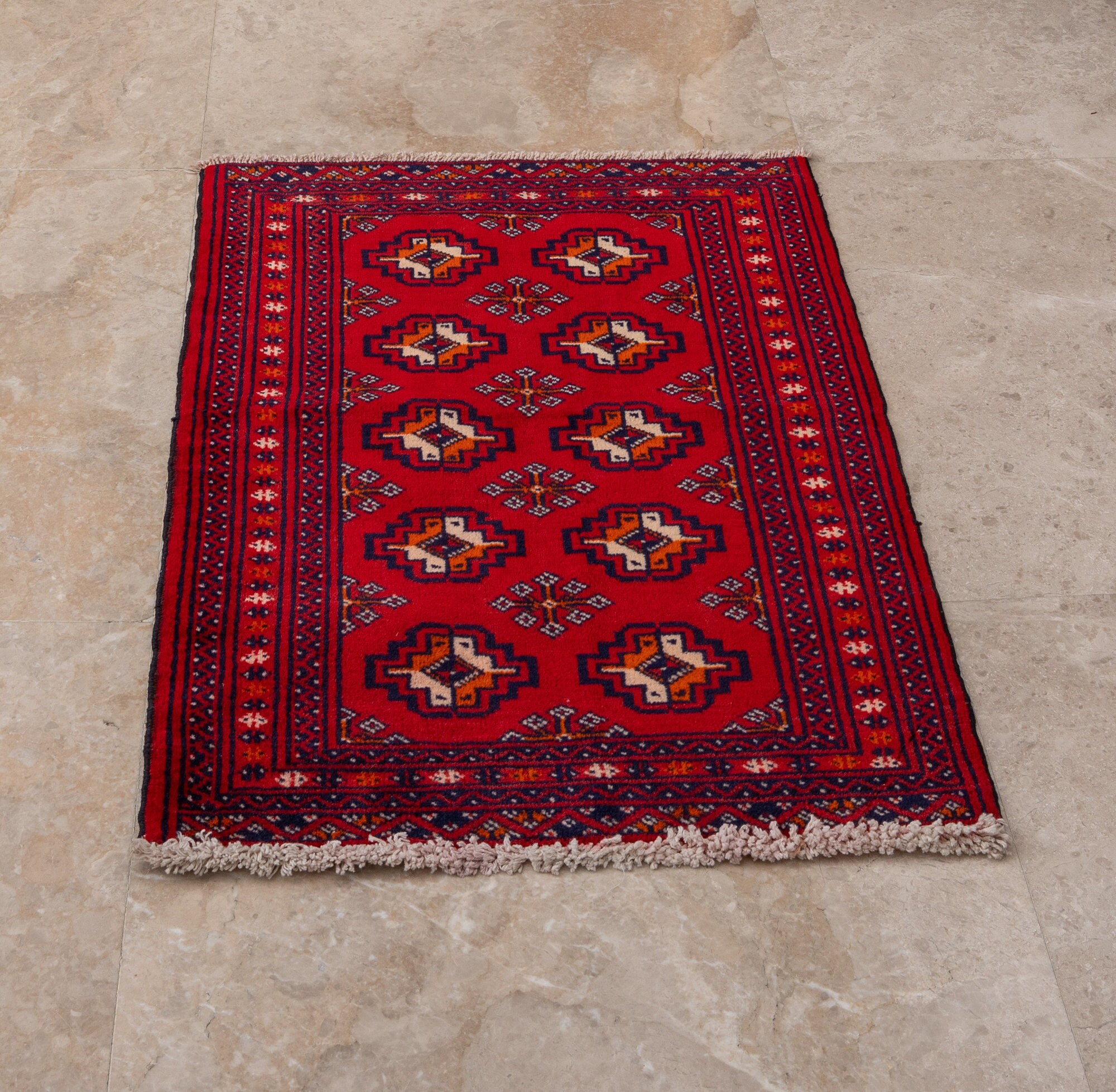 Iraqi Rug - Handmade Rug - Large Rug 2.76ft X 1.96ft - Vintage Rug ...