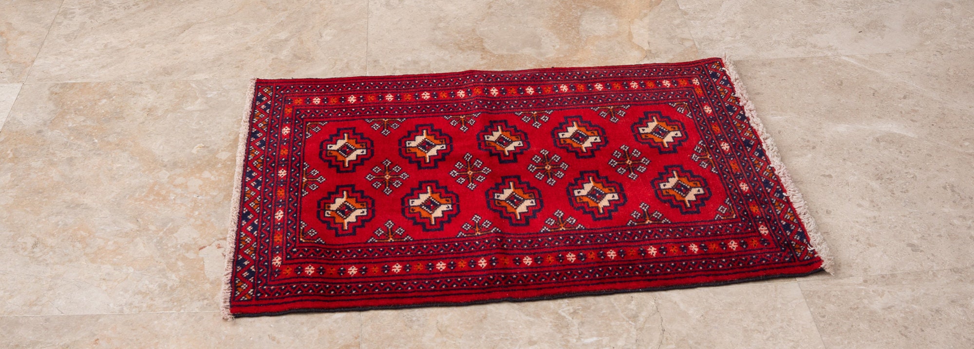 Iraqi Rug - Handmade Rug - Large Rug 2.76ft X 1.96ft - Vintage Rug ...