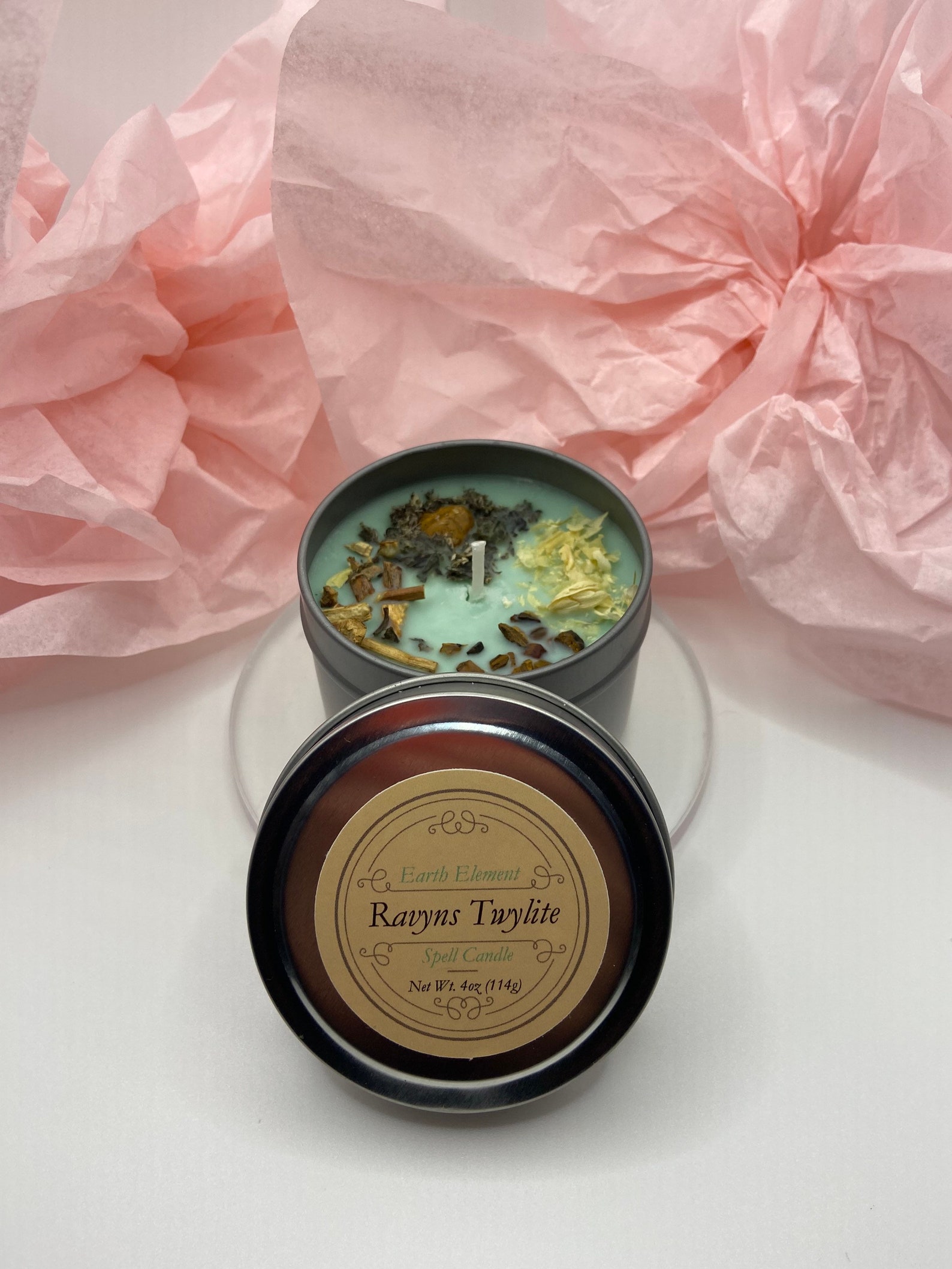 Earth Element Ritual Candle Earth Element Spell Candle Etsy