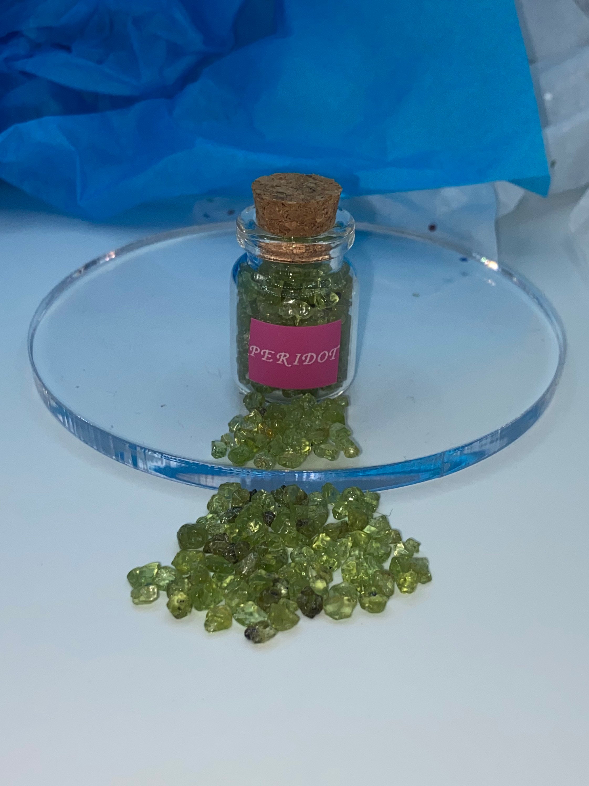 Gemstone Jars Meditation Crystal Jars Crystal Altar Tools Etsy