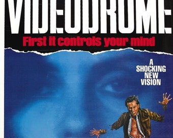 Póster de la película Videodrome (1983) - Impresión premium