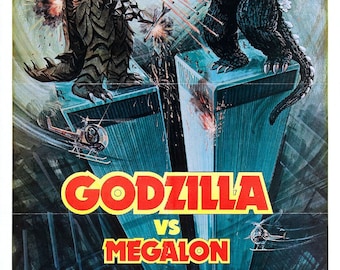 Godzilla Vs. Megaguirus 2000 Toho Japanese Chirashi Movie Poster