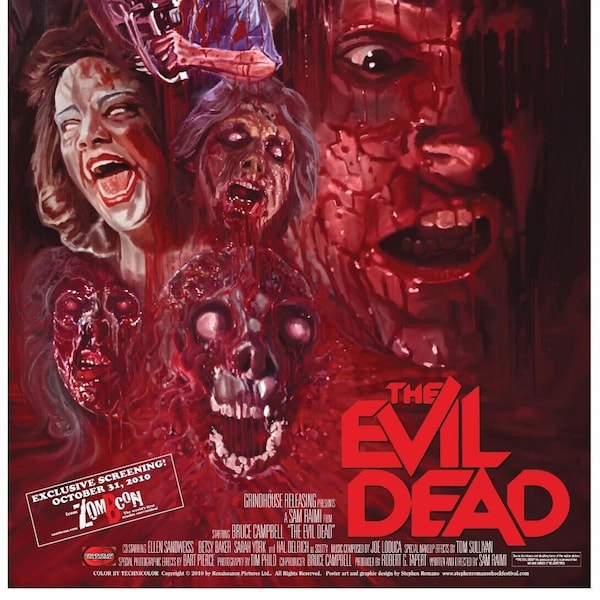 Evil Dead (1981) Movie Poster Rare Horror Gore