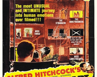 REAR WINDOW Movie Poster 1954