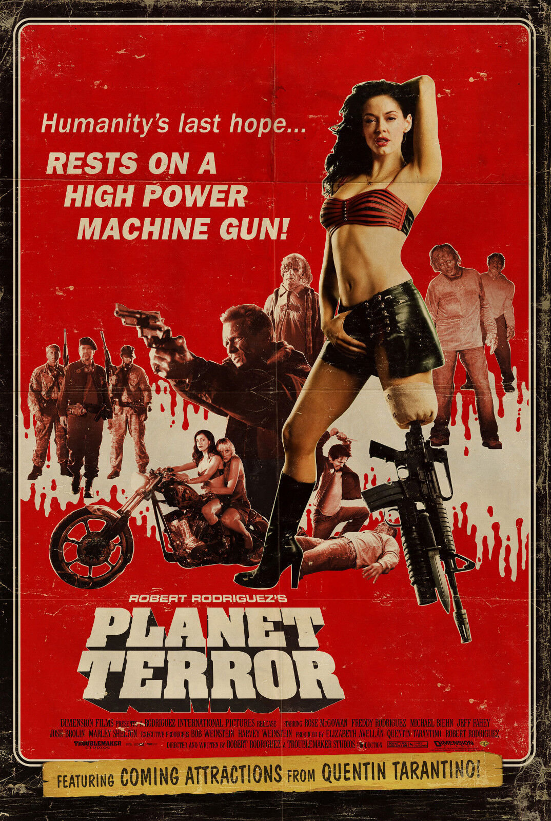 PLANET TERROR Movie POSTER Grindhouse - Etsy