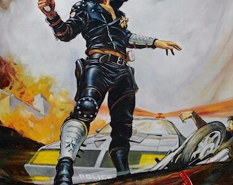 Mad Max Movie Poster (1979)
