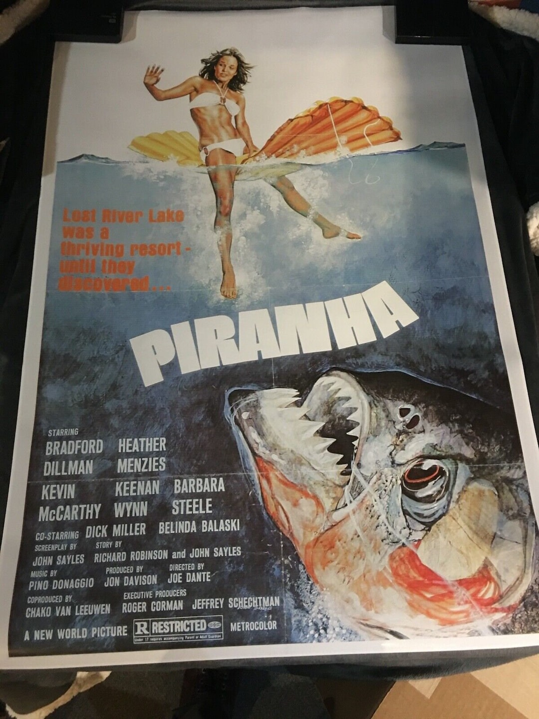PIRANHA Movie POSTER 24x36 Jaws Etsy piranha-movie-poster-24x36-jaws-etsy