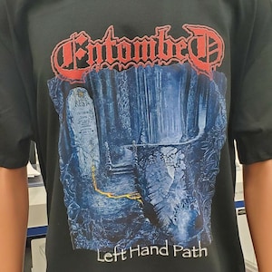 ENTOMBED - Left Hand Path - T-Shirt - Death Metal Swedish Nihilist Clandestine