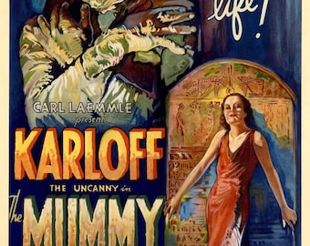THE MUMMY Movie Poster Horror (1932)