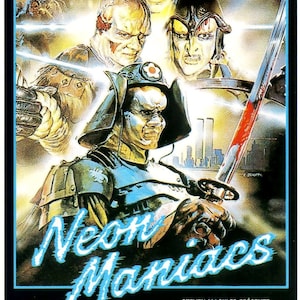 Neon Maniacs Movie POSTER (1986) Slasher